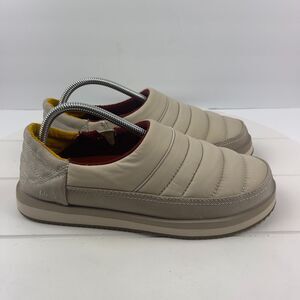Sanuk Size 9 Mens 10 Women Puffy Chiller Low SL Tan/Beige Slippers Shoes 1139471